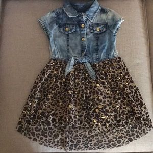 Guess jeans little girls dress
